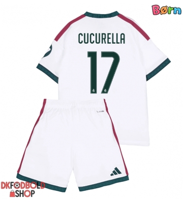 Real Madrid Marc Cucurella #17 Hjemmebanesæt Børn 2026-27 Kort ærmer (+ korte bukser)